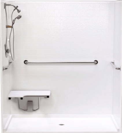 American Bath Enterprises, Inc. manufactures a full line of ADA-compliant shower systems.