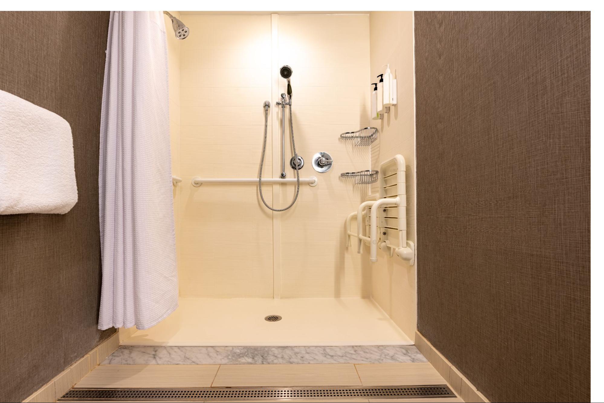 ADA shower requirements.